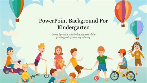 Kindergarten Powerpoint Template